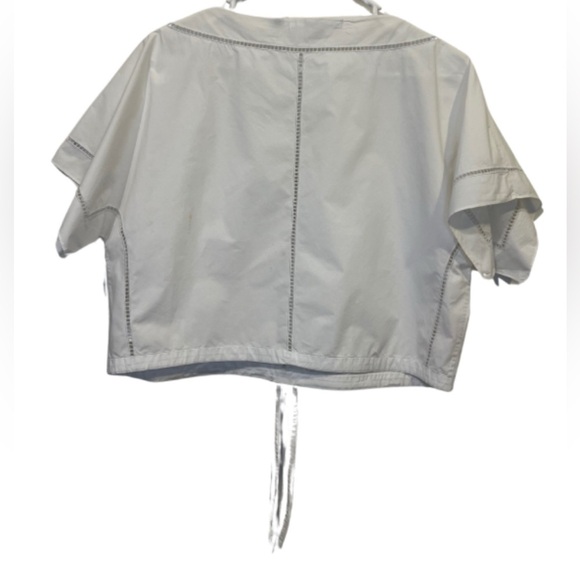 Theory Eyelet Ladder Top Size Small - Picture 7 of 11